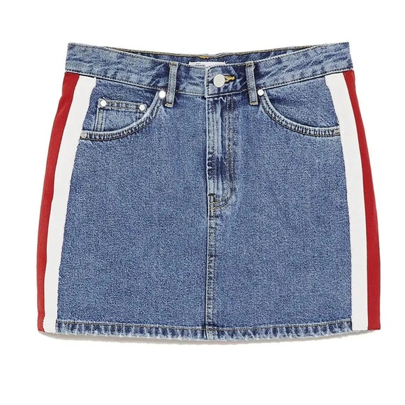 Denim mini skirt - Picture 1 of 2
